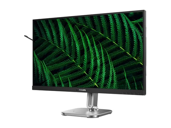 Philips 27B2G5500 - LED-skärm - 27" - 2560 x 1440 QHD @ 100 Hz - IPS - 1500:1 - högtalare - silver, träkol
