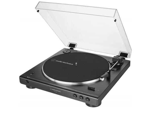 Audio-Technica AT-LP60XBT automatisk skivspelare, svart