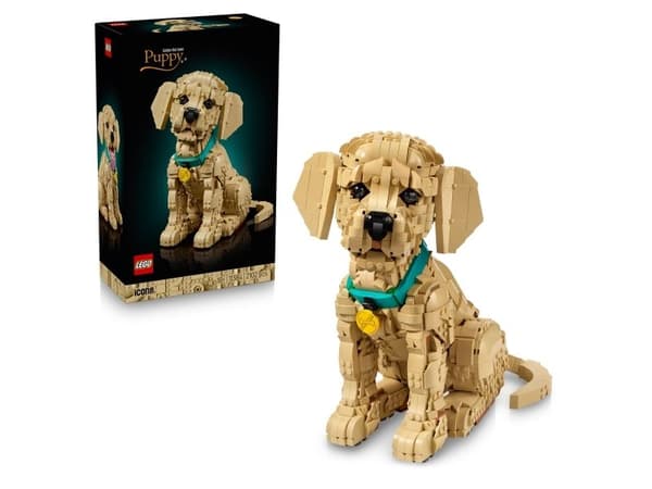 LEGO Icons 11384 Golden retriever-valp
