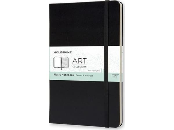 Moleskine 978-88-6293-310-0, Monokromatiskt, Svart, Mätt, Inbunden, Vuxen