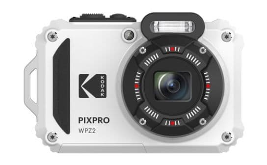 Kodak PIXPRO WPZ2, 16,76 MP, 4608 x 3456 piksler, BSI CMOS, 4x, Full HD, Hvit