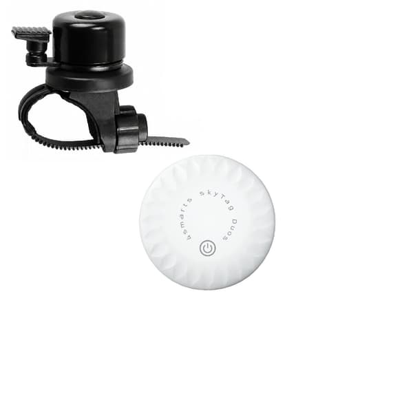 4smarts SkyTag, Sykkel, Søker, Svart, Hvit, 2400 - 2483 MHz, 0,05 km, Akrylonitril-butadien-styren (ABS), Aluminium