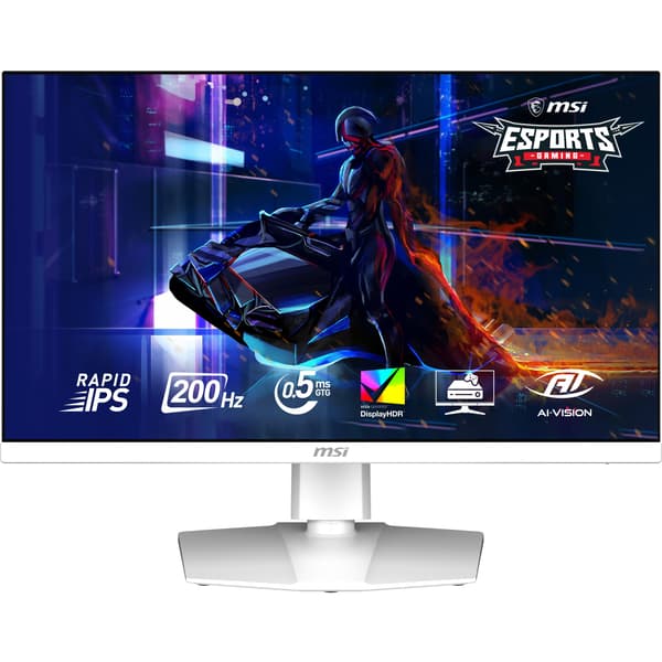 MSI MAG 274QRFW E20, 68,6 cm (27"), 2560 x 1440 piksler, Wide Quad HD, LCD, 0,5 ms, Hvit