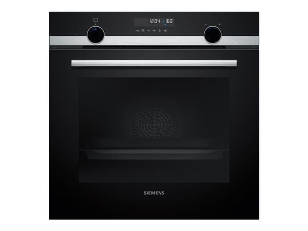 Siemens iQ500 HB578GBS3 - Ugn - inbyggd - fördjupning - bredd: 56 cm - djup: 55 cm - höjd: 58.5 cm - med självrengöring - Klass A+ - rostfritt stål