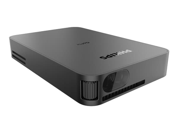 Philips GoPix 1 GPX1100 - DLP-projektor - LED - 120 lumen - WVGA (854 x 480) - 16:9