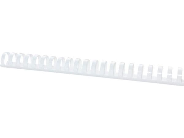 Office Products ryghäftare/spiralryggband A4 25 mm (240 ark) 50 st vit