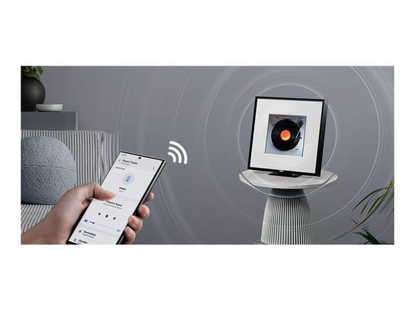 Samsung HW-LS60D - Högtalare - 2.0-kanals - trådlös - Wi-Fi, Bluetooth - Appkontrollerad - svart
