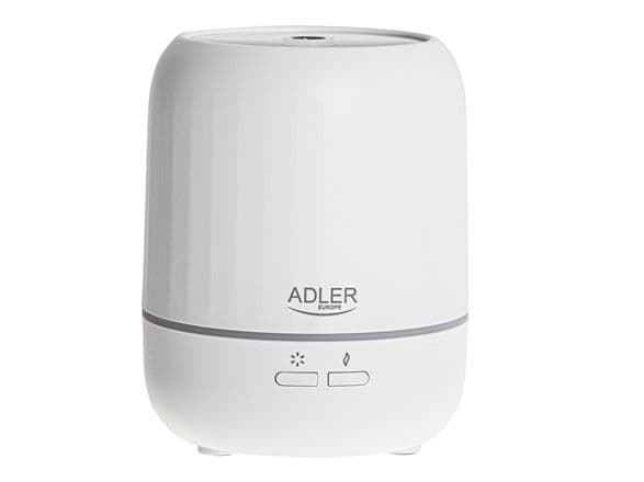 Luftfuktare Adler Ultrasonic Aroma Diffuser 3in1 AD 7968 Ultrasonic, lämplig för rum upp till 25 m², Vit (AD 7968)