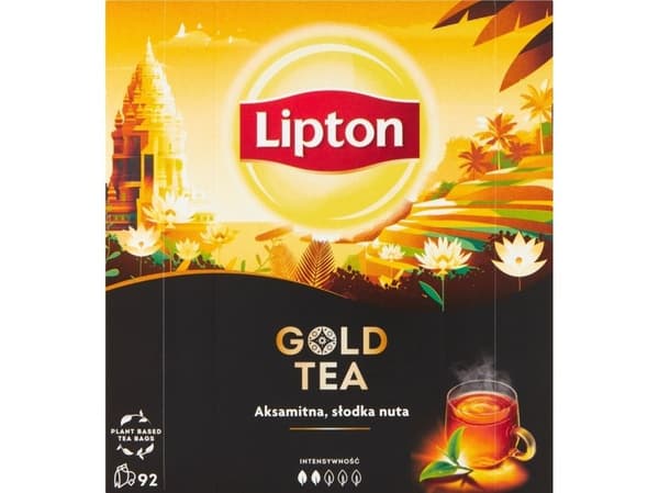 Lipton svart te Gold Tea - 92 påsar