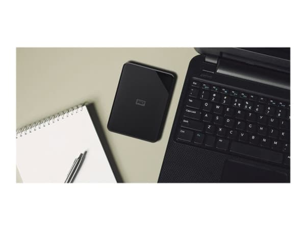 WD Elements SE WDBJRT0050BBK - Harddisk - 5 TB - ekstern (bærbar) - USB 3.0 - 5400 rpm
