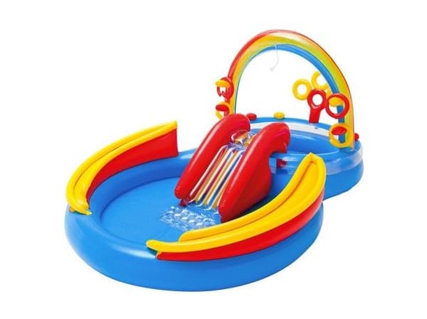 Intex 57453NP, Uppblåsbar pool, 381 l, 8-formad, 2 År, Vinyl, Multifärg