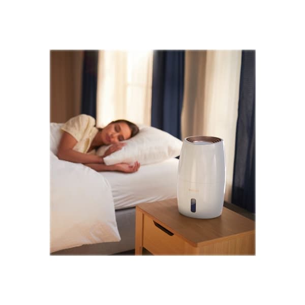 Philips 2000-serien HU2716 - Luftfugter - på bord - vit/rosenguld