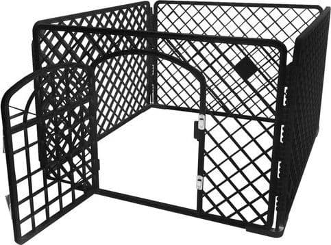 Iso Trade hundebur 90x90x60 cm - svart