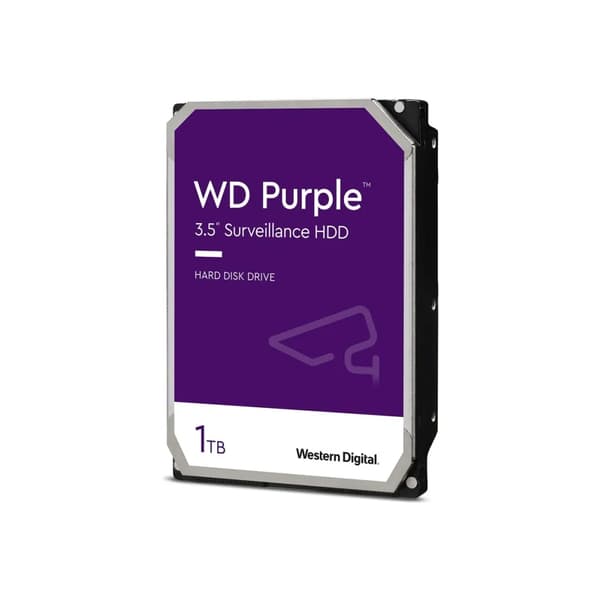 WD Purple WD11PURZ hårddisk 1 TB 3,5" SATA 6Gb/s 64 MB