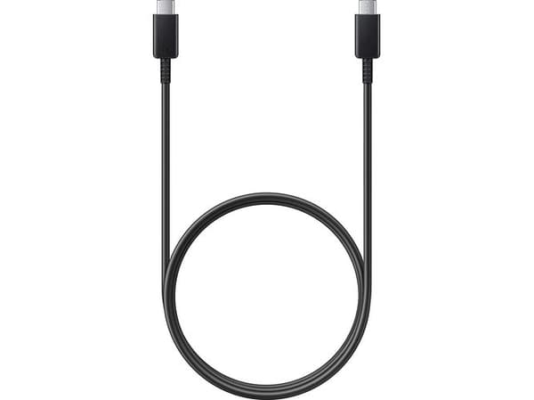Samsung EP-DX510 - USB-kabel - USB-C (hann) til USB-C (hann) - USB 2.0 - 5 A - 1.8 m - svart
