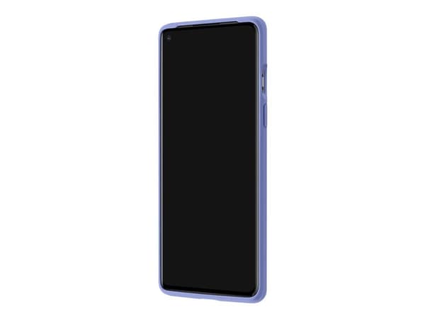 OnePlus Sandstone Bumper Case - Baksidesskydd för mobiltelefon - polykarbonat, termoplastisk polyuretan (TPU) - rökig lila - för OnePlus 8