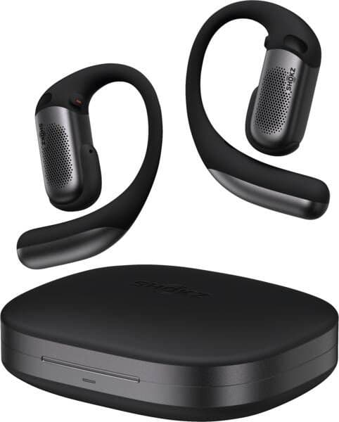 Shokz OpenFit Pro T010-ST-BK öppna hörlurar, TWS Bluetooth, svart