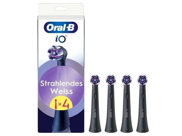 Oral-B iO, 4 stykker, Svart, 3 måned(er)