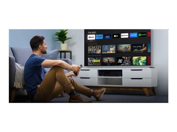 TCL 55C6K - 55" Diagonalklasse C6K Series LED-bakgrunnsbelyst LCD TV - QLED - Smart TV - Google TV - 4K UHD (2160p) 3840 x 2160 - HDR - Quantum Dot...