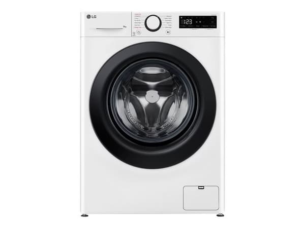 LG Serie R5 F2WR509SBW - Tvättmaskin - bredd: 60 cm - djup: 53.5 cm - höjd: 85 cm - frontmatad - 9 kg - 1200 rpm - vit