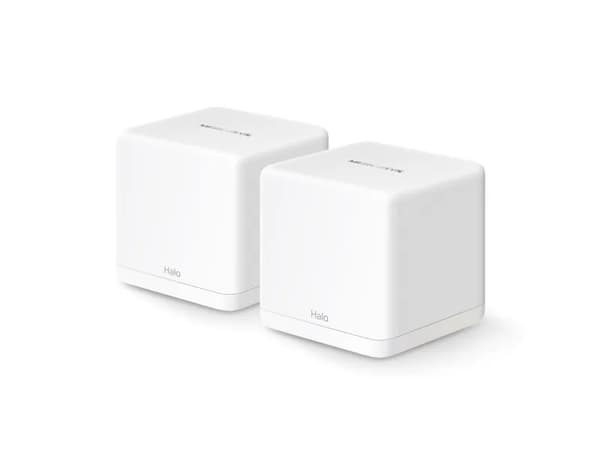 Mercusys HALO H60X, Vit, Intern, Mesh-system, 350 m², Dual-band (2,4 GHz / 5 GHz), Wi-Fi 6 (802.11ax)