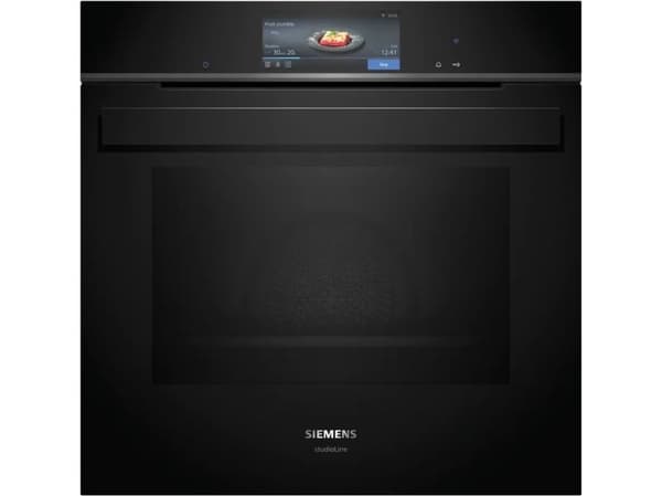 Siemens iQ700 HB978GMB1, Medium, Elektrisk ovn, 71 L, 71 L, 30 - 300 °C, Hydrolytisk + pyrolytisk
