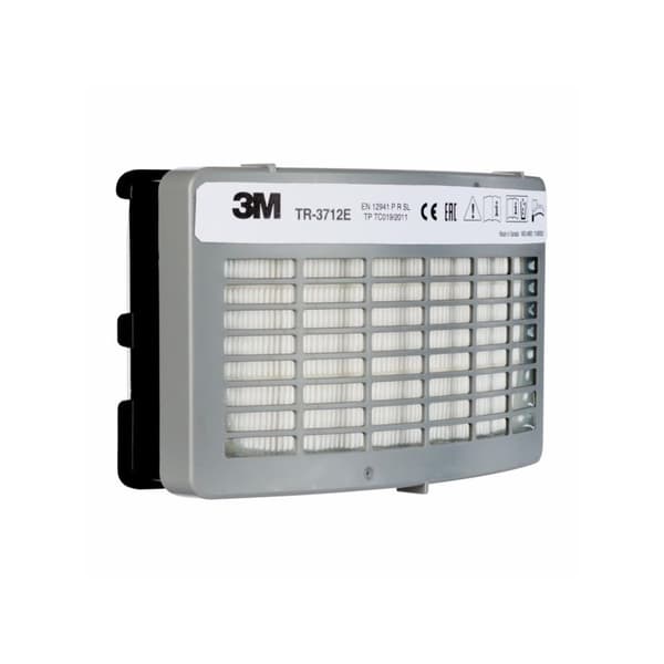3M TR-3712E, Partikelfilter, 1 styck, Grå, Grå, 3M TR-300 Series
