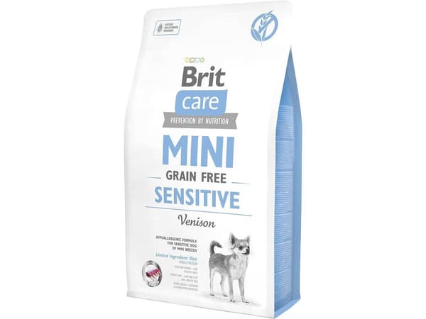 Brit Care Sensitive Grain Free Venison, Voksen, X-small (< 4kg), Viltkjøtt, 2 kg