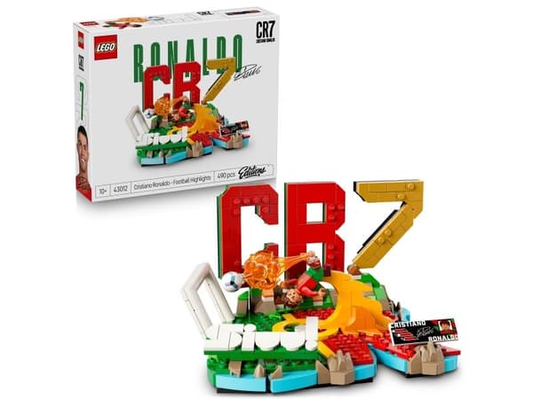 LEGO Editions Football 43012 Cristiano Ronaldo – fotbollshöjdpunkter