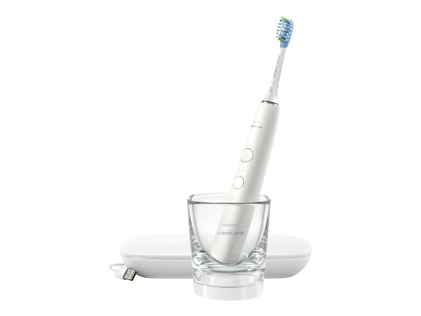 Philips Sonicare DiamondClean 9000 HX9911 - Tandborste - sladdlös - vit