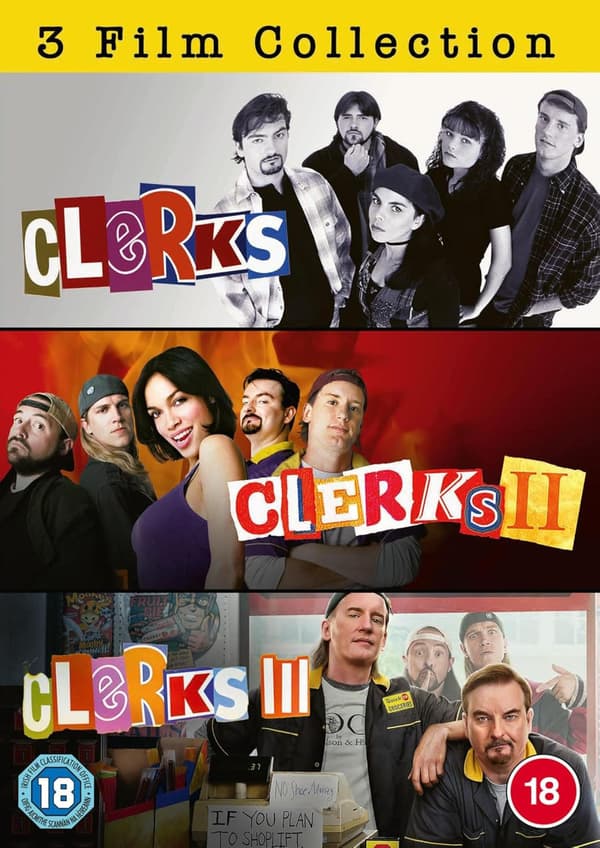 Clerks - Trilogy (1994-2022) (DVD) 3 Movie Collection
