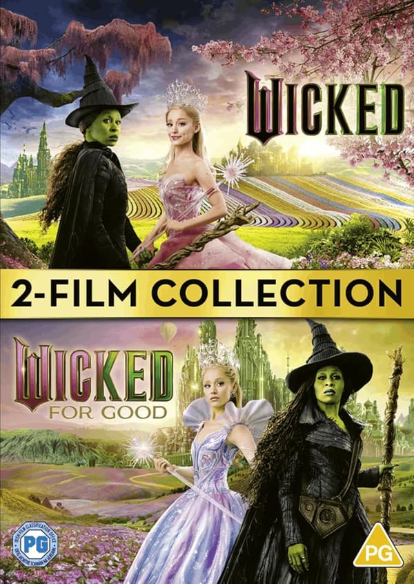 Wicked & Wicked: For Good (2024 & 2025) (DVD) 2 Movie Collection