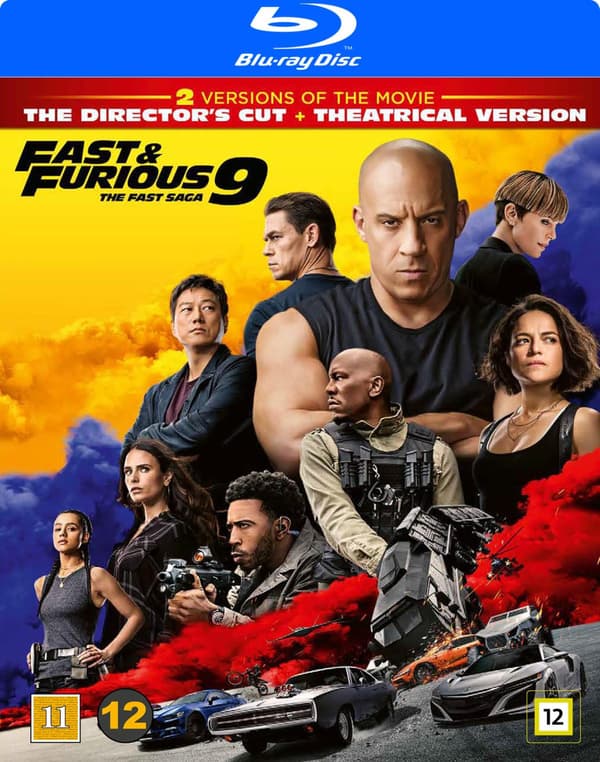 Fast & Furious 9: F9 - The Fast Saga (2021) (Blu-Ray)