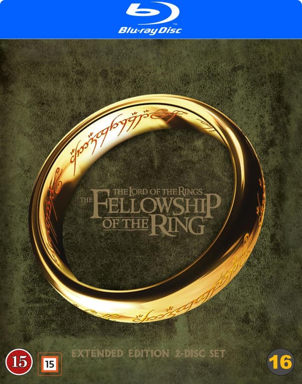 Lord of the Rings 1: The Fellowship Of The Ring (2001) (Blu-Ray) Extended Version