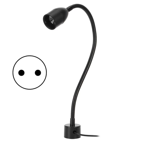 5W LED-arbejdslys Fleksibel svanehals Magnetisk base til symaskine Industriel belysning EU-stik 110-220V