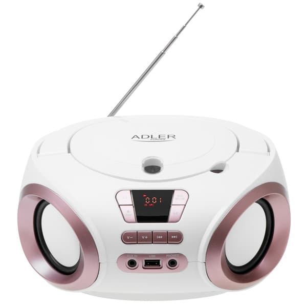 Radio Boombox CD-MP3 | USB | FM-radio | AUX | Hovedtelefonstik