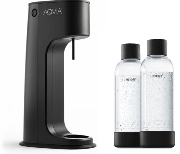AGA Aqvia Balance Stripped + 2 x flaskor (Svart)