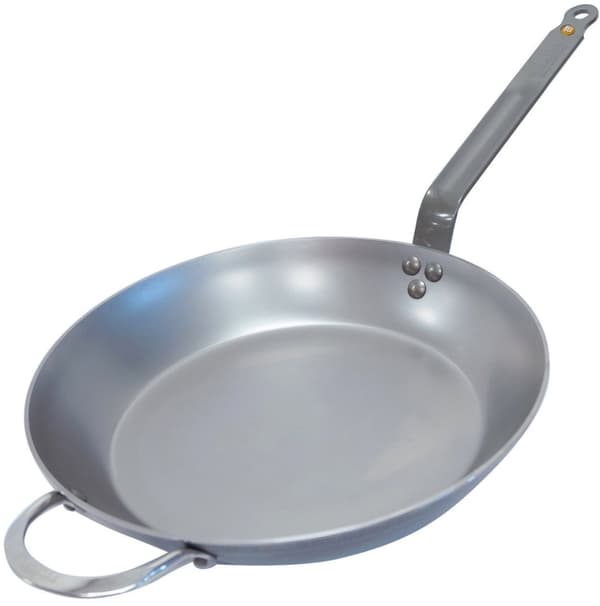De Buyer Mineral B Element -stekpanna, kolstål, 32 cm