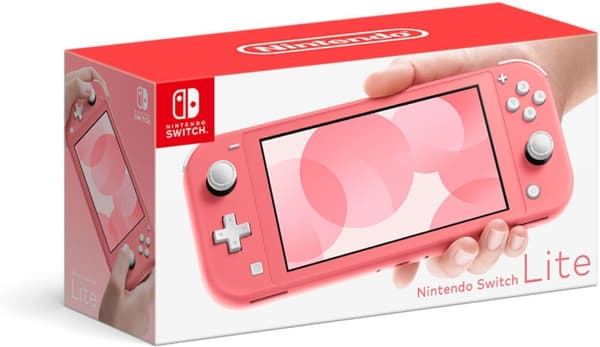 Nintendo Switch Lite -Pelikonsoli, Pinkki