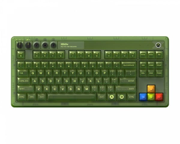 8BitDo – Retro 108 mekaniskt tangentbord – Xbox Edition