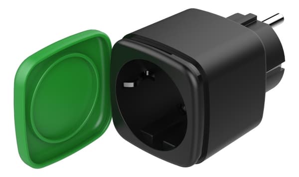 DELTACO SMART HOME IP44-älypistorasia, Wi-Fi, 1xCEE 7/3, 16A, valk.