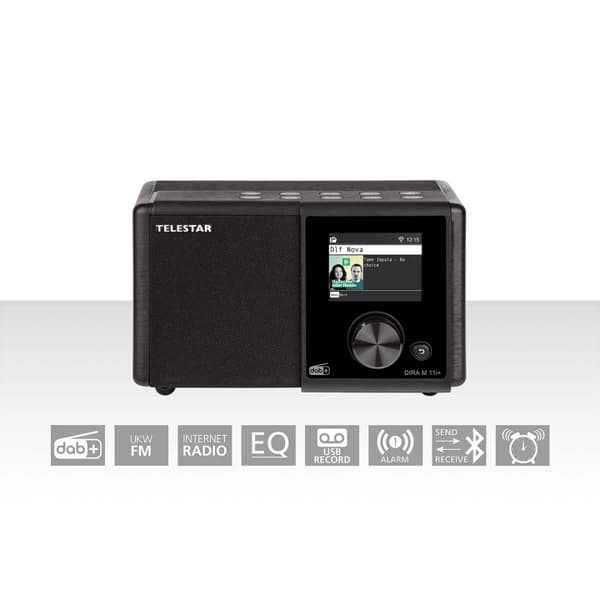 TELESTAR DIRA M11i+ Kompakti monitoimiradio EWF DAB+ / FM / Internet / Bluetooth