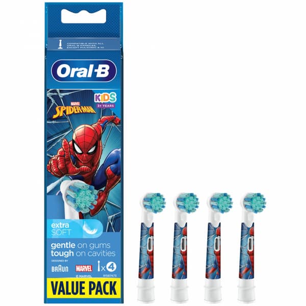 Borsthuvud Spiderman 4st