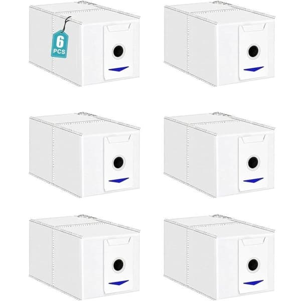 6-pack dammsugarpåsar, lämpliga för T30S/T30S PRO/T30 OMNI/T30 PRO OMNI