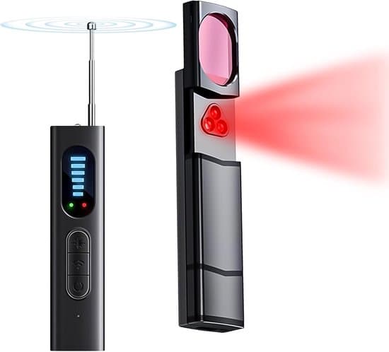 Skjult kamera-detektor Spionkamera-detektor Bærbar Bug RF-detektor GPS-tracker Trådløs lytteudstyrsfinder 6 niveauer