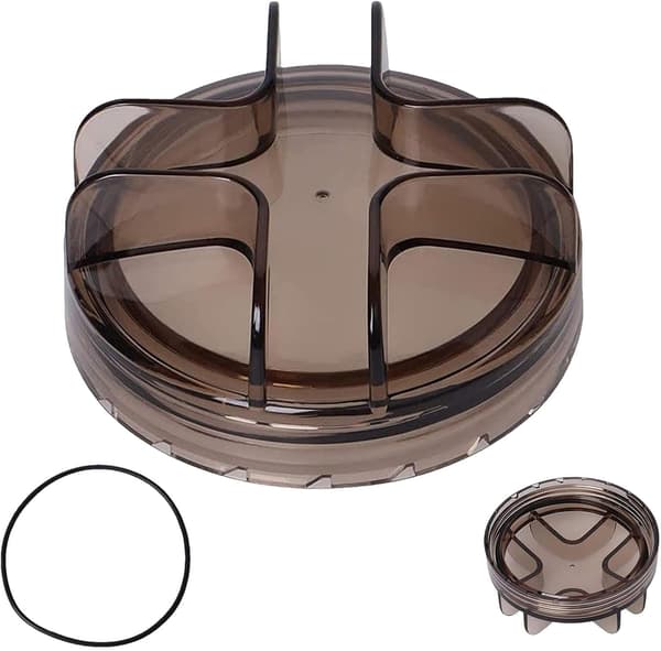 Svømmebassin pumpe forfilterdæksel til udskiftning af 3/4 HK 2400 GPH sandfilter, kompatibel med 75110.