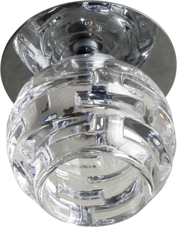 Kromad taklampa rund kristallkula 1xG4 20W SK-27 Candellux