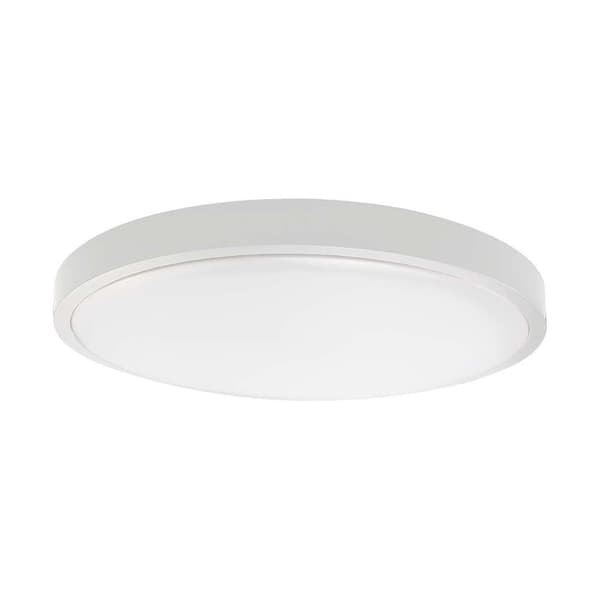 V-TAC 24W LED Taklampa Rund 29cm Utanpåliggande IP44 Vit VT-8624 4000K 2500lm