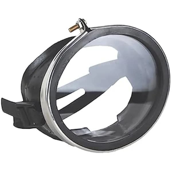 1 st Dykmask, ram i rostfritt stål, imfria simglasögon, för vuxna och tonåringar, vattentäta, ergonomiska öronproppar, lämpliga för barn