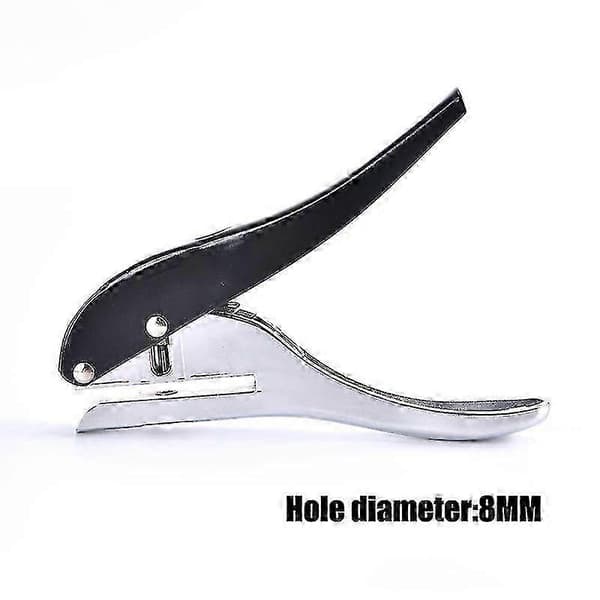 3mm/6mm/8mm/10mm Cirkelhålslag Pappershålslag Handhållet Runt Enkelhålslag N8MM